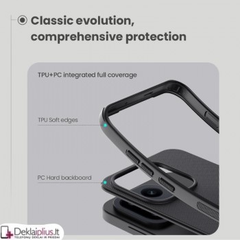 Nillkin Frosted shield plastikinis dėklas - juodas (Oneplus 15) Nillkin Frosted shield plastikinis dėklas - juodas (Oneplus 15)